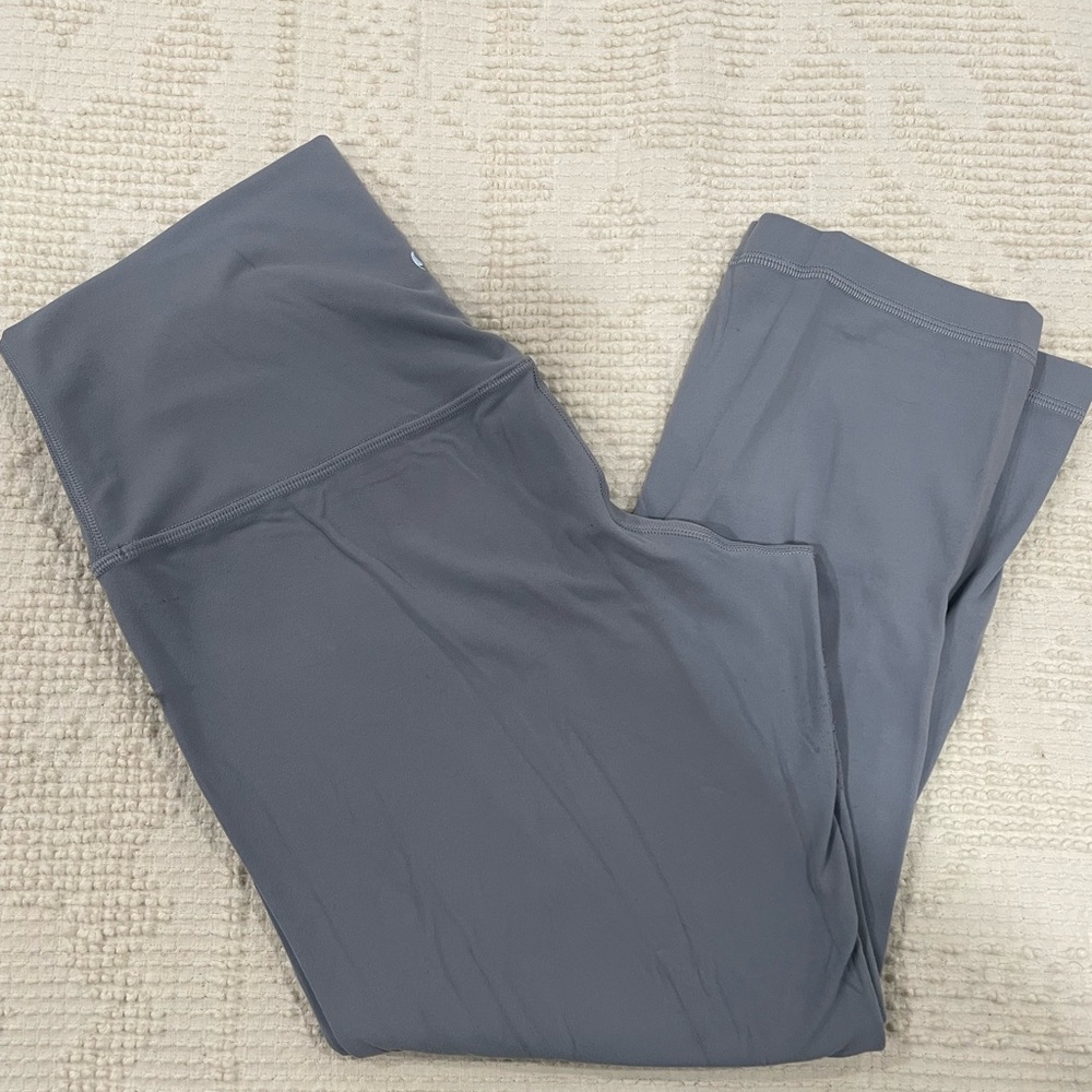 Lululemon Align Crop 21” leggings in Chambray